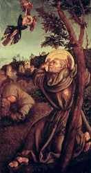Der heilige Franziskus empfängt die Stigmata